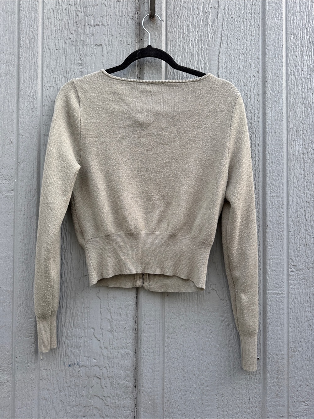 Abercrombie and Fitch Cropped Hook Cardigan Size: L - Picture 6 of 8